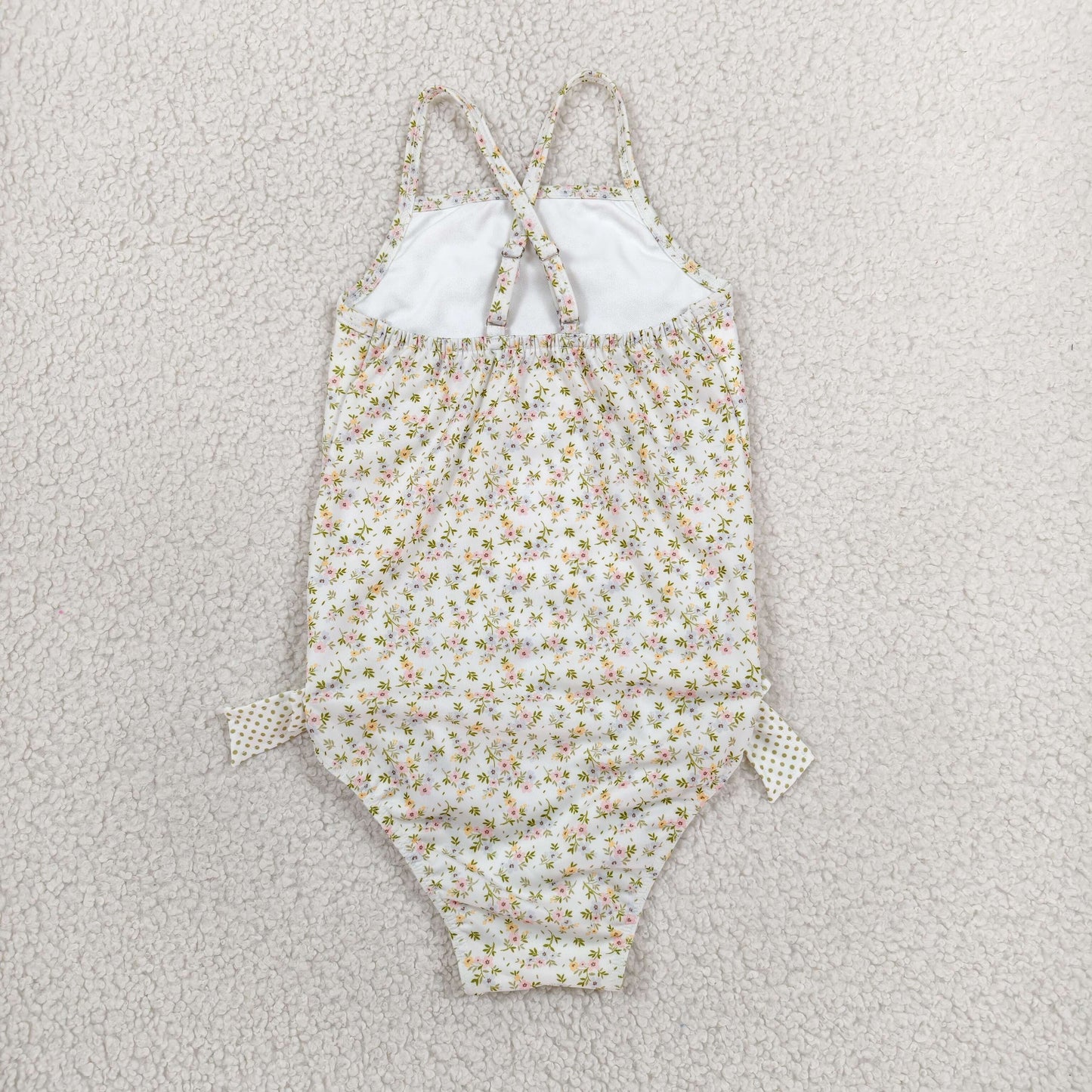 one pieces floral swimsuit for girl