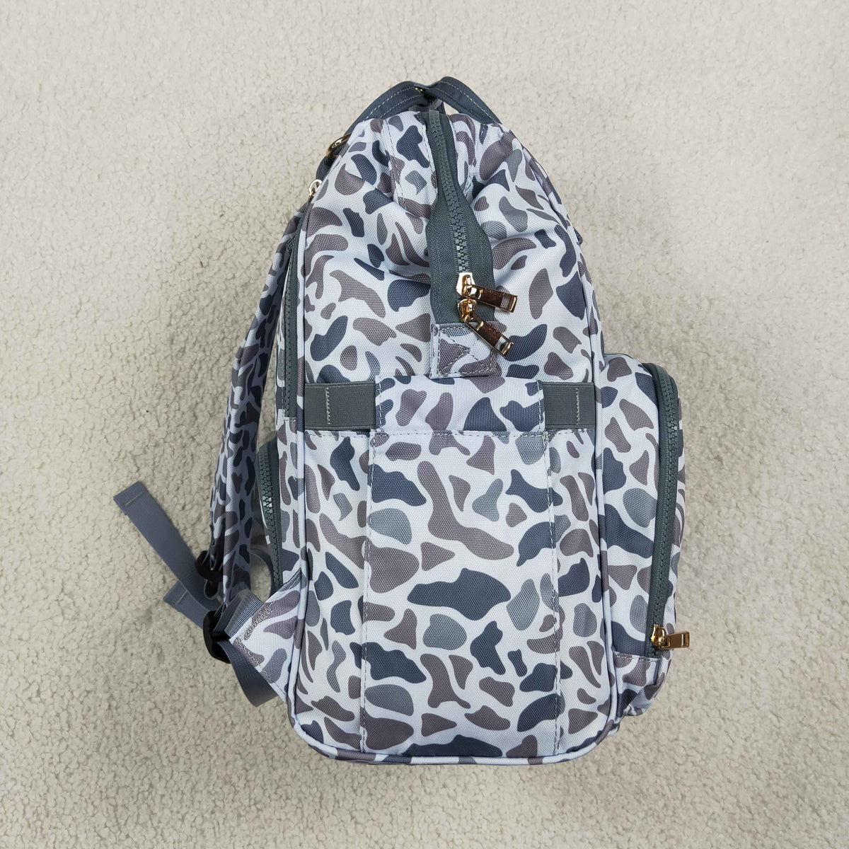 camo diaper backpack for children