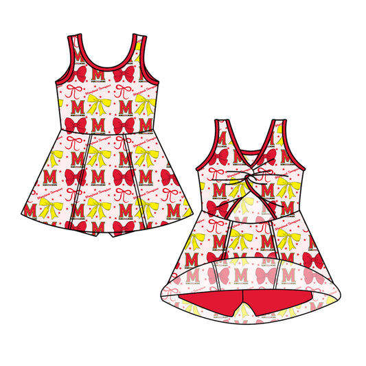 Custom baby girl Maryland Terrapins team dress D 6.27
