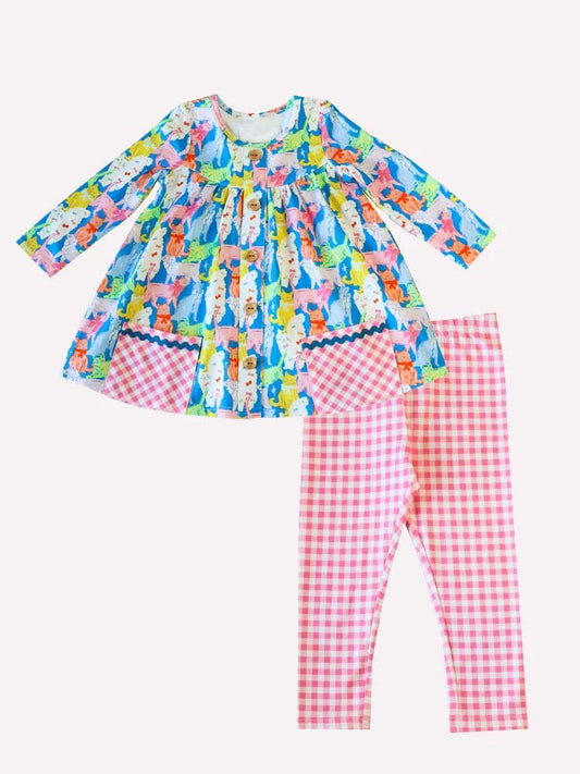 Custom Baby Girls floral dress D 5.28