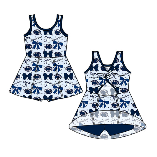 Custom  baby girl  Penn State Nittany Lions team dress  D 6.28