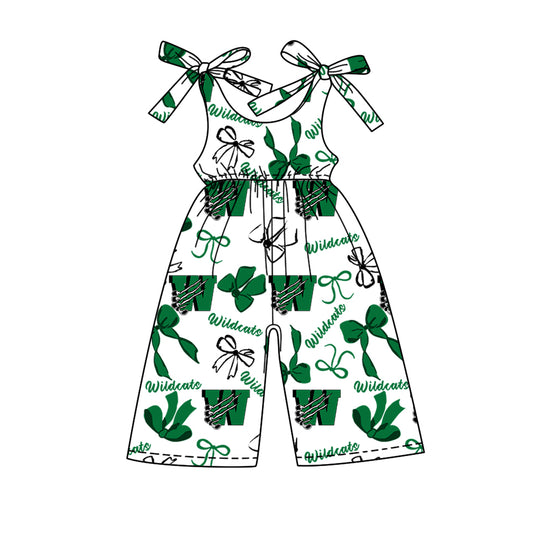 Custom baby girls Wildcats team jumpsuit MOQ3 D 7.26