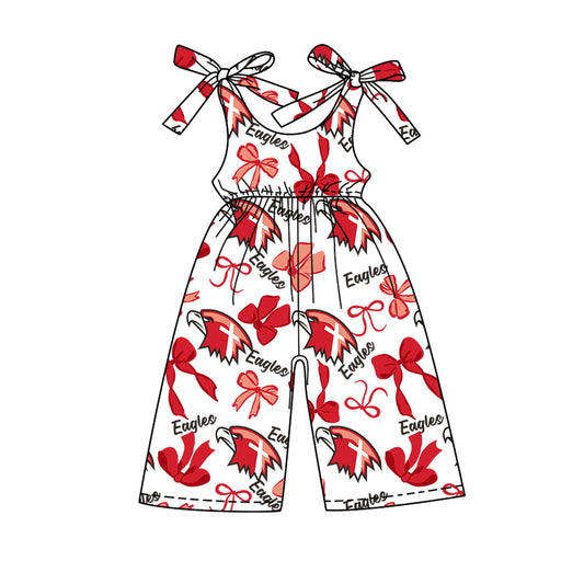 Custom baby girls Eagles team jumpsuit MOQ3 D 7.24