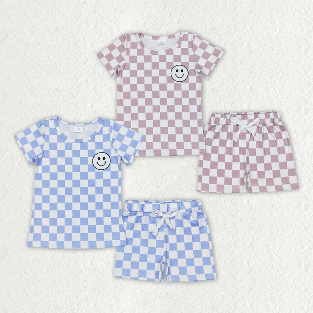 Match Baby Boys Short Sleeve Smile Top Shorts Clothes Sets