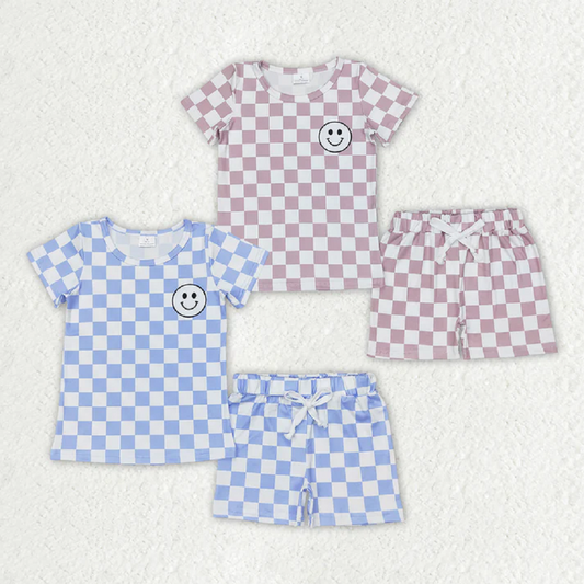 Match Baby Boys Short Sleeve Smile Top Shorts Clothes Sets