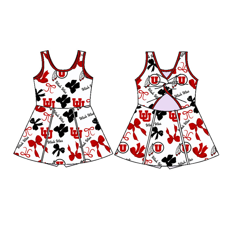 Custom Baby Girls ball team dress D 5.24