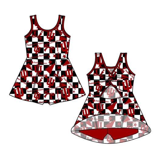 Custom baby girl Indiana Hoosiers team dress D 6.30