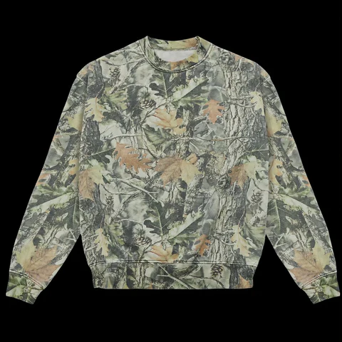 custom order MOQ 5 kids girl long sleeve camo pullover
