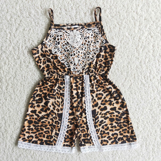 A15-12 Leopard print lace jumpsuit D 6.5