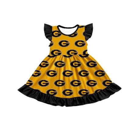 Custom baby girl dress MOQ3