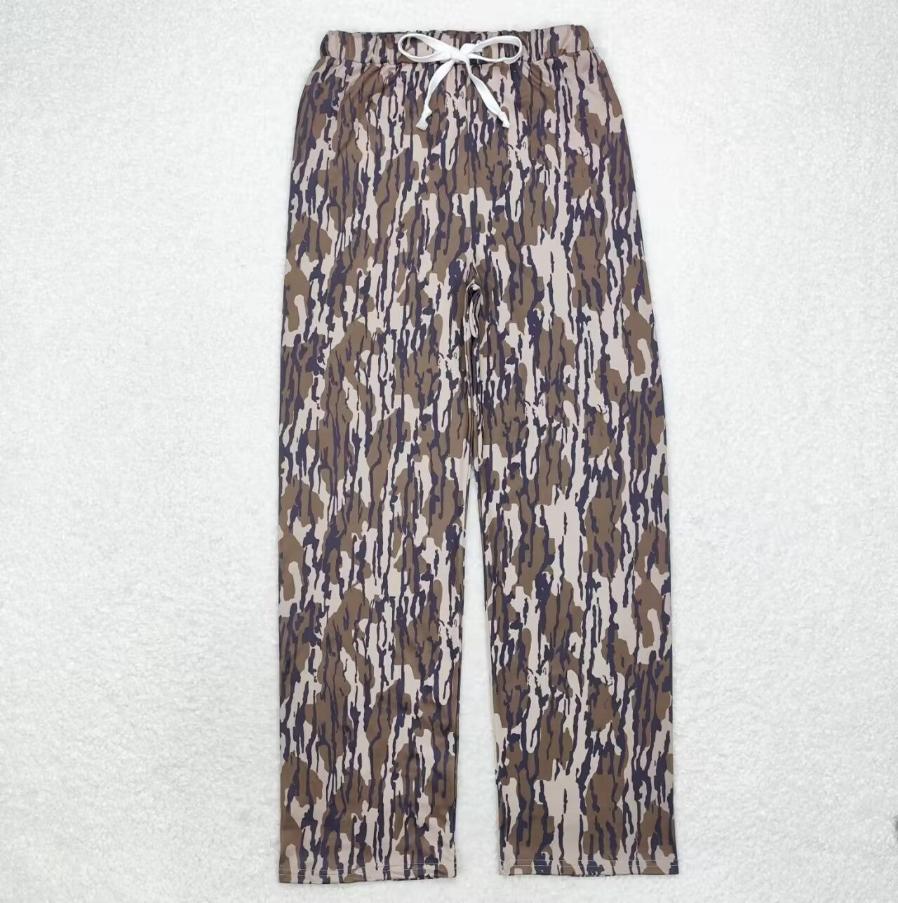 P0587 Adult men's army green camouflage trousers