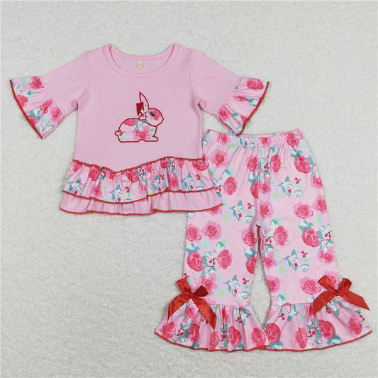 B14-21 pink bunny suit
