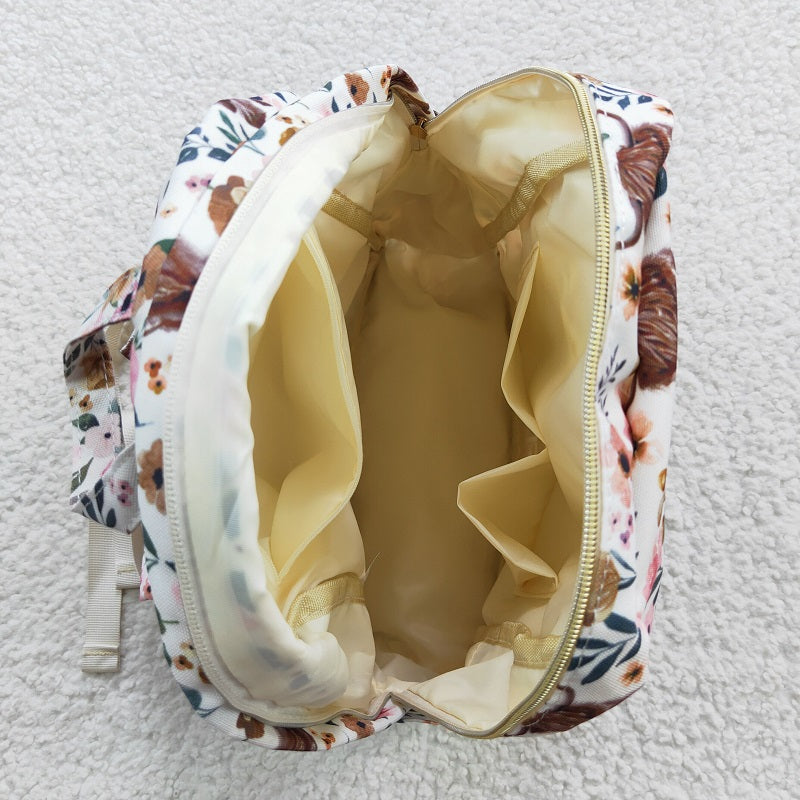 BA0007 Alpine cow flower backpack bags