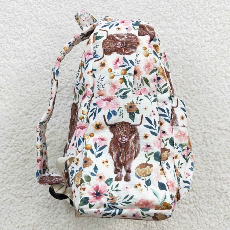 BA0007 Alpine cow flower backpack bags