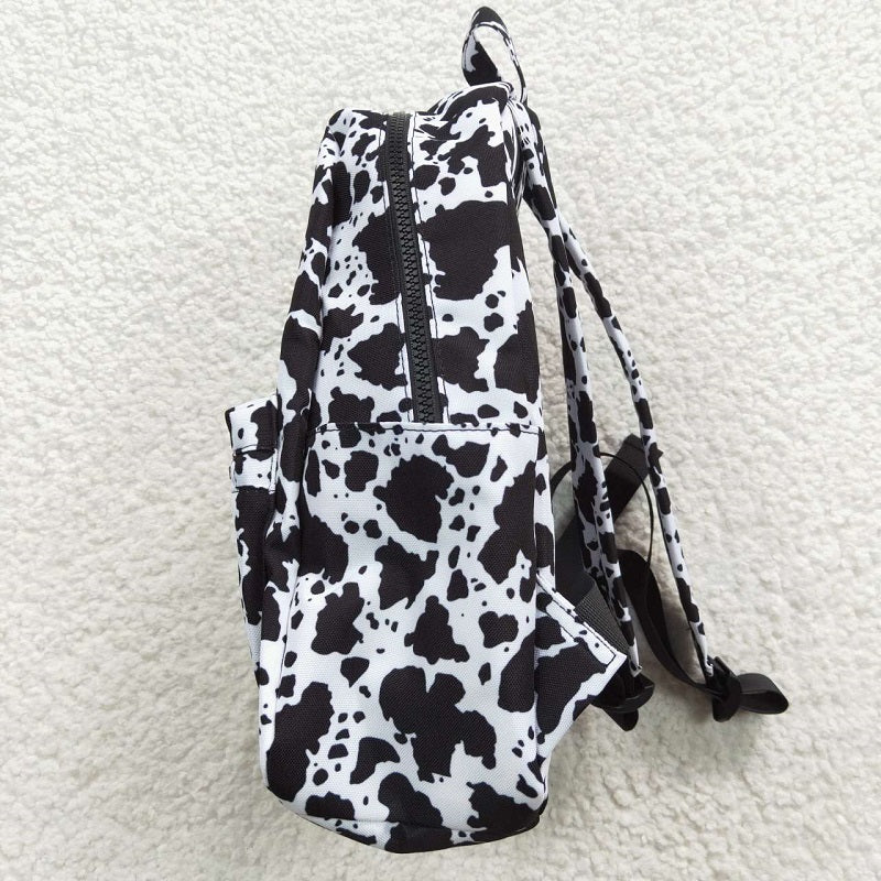 BA0057 cow pattern backpack
