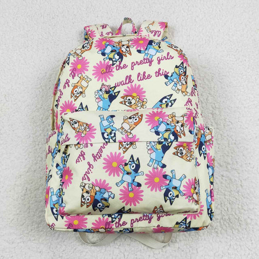BA0112 kids pink bag backpack