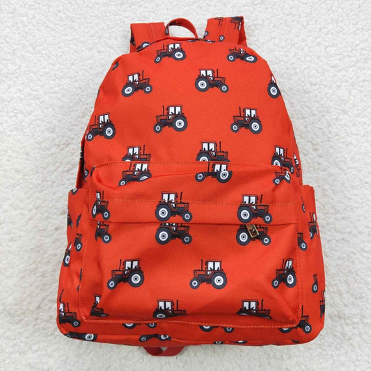 BA0122 Farm Tractor Red Backpack
