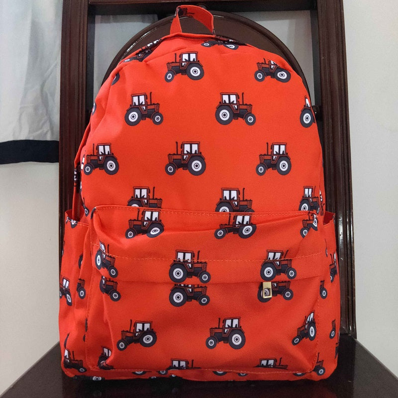 BA0122 Farm Tractor Red Backpack