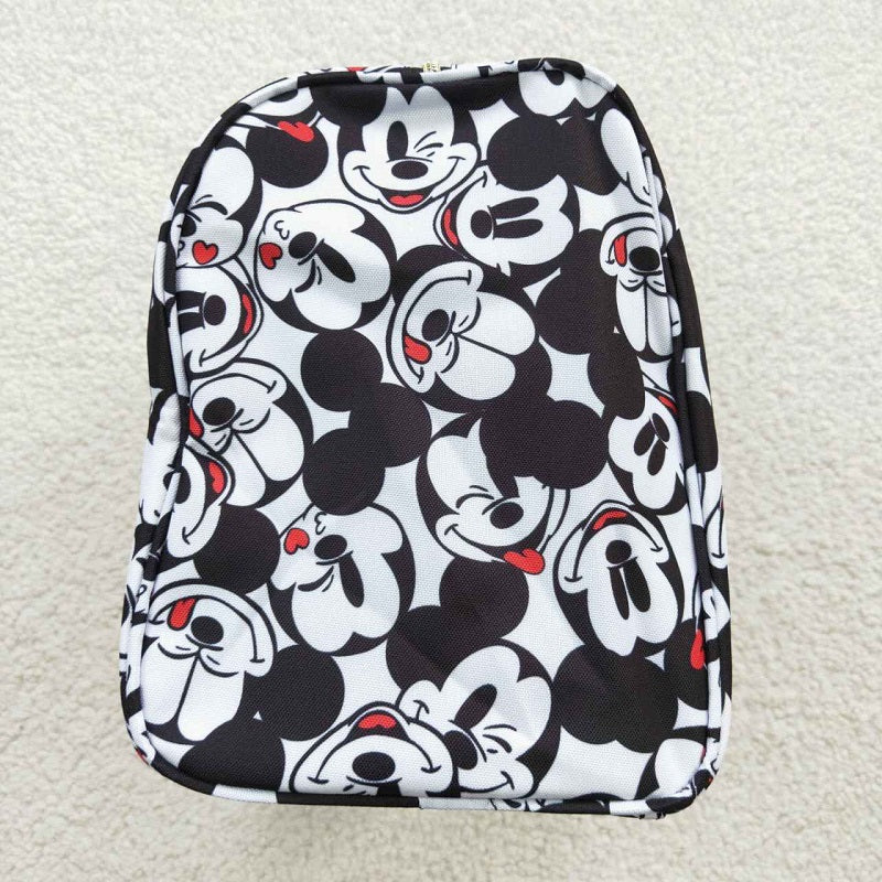 BA0132 cartoon black and white gym bag