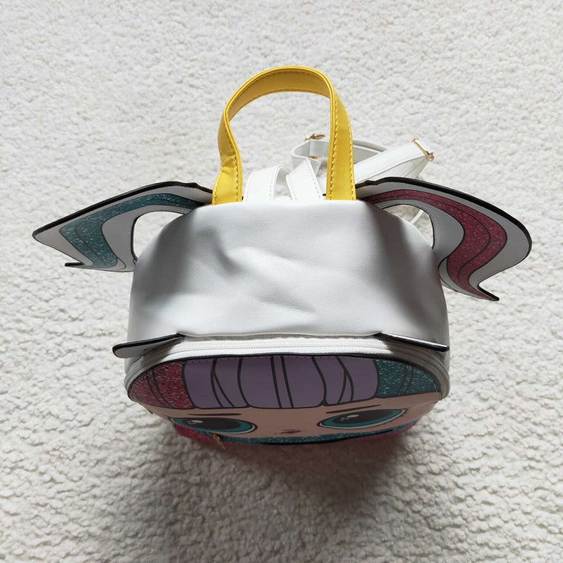 BA0133 cartoon white backpack