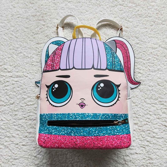 BA0133 cartoon white backpack
