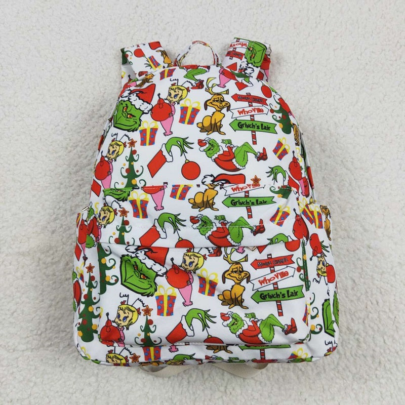 BA0138 Cartoon CARTOON  white backpack