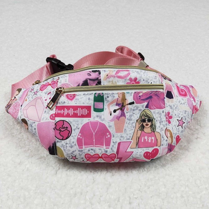 BA0165 1989 pink belt bag