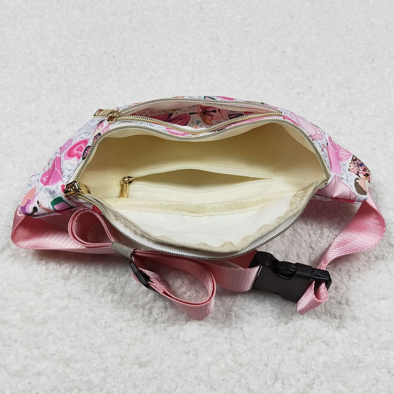 BA0165 1989 pink belt bag