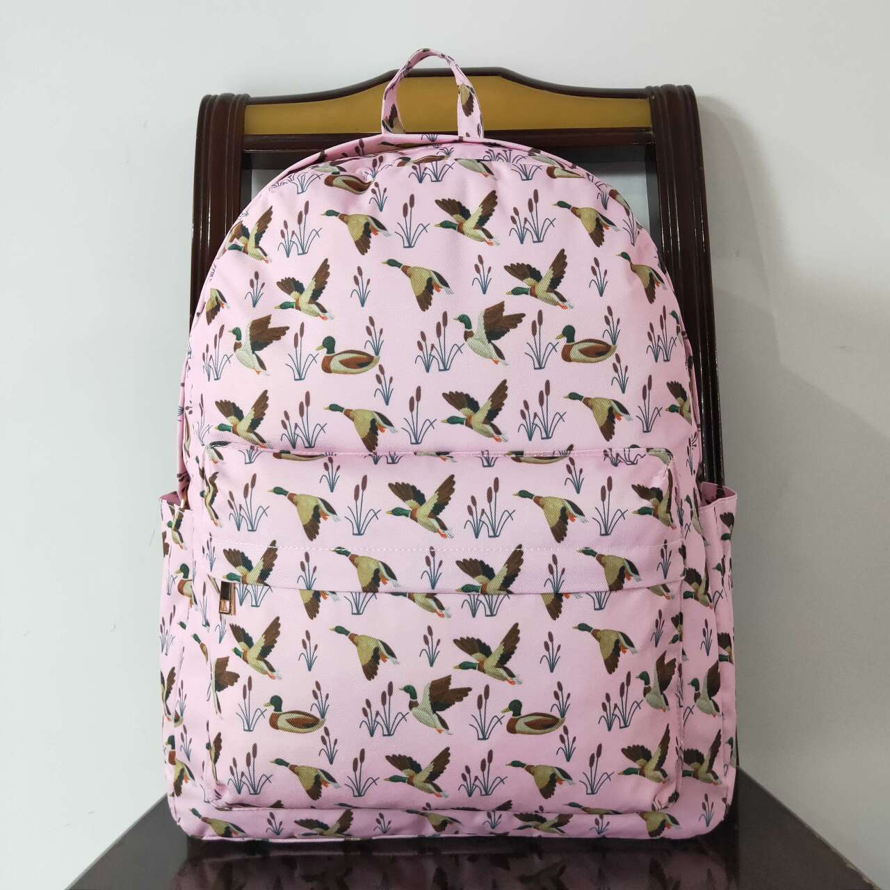 BA0202 Duck pink backpack