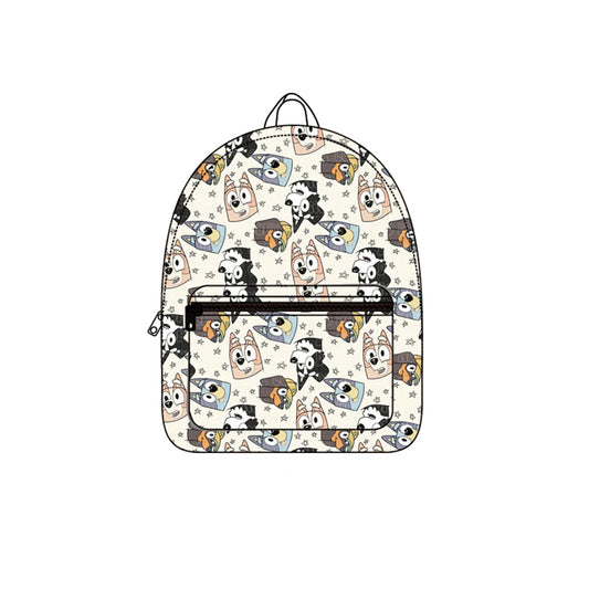 presale BA0224 Cartoon Five-pointed star beige backpack