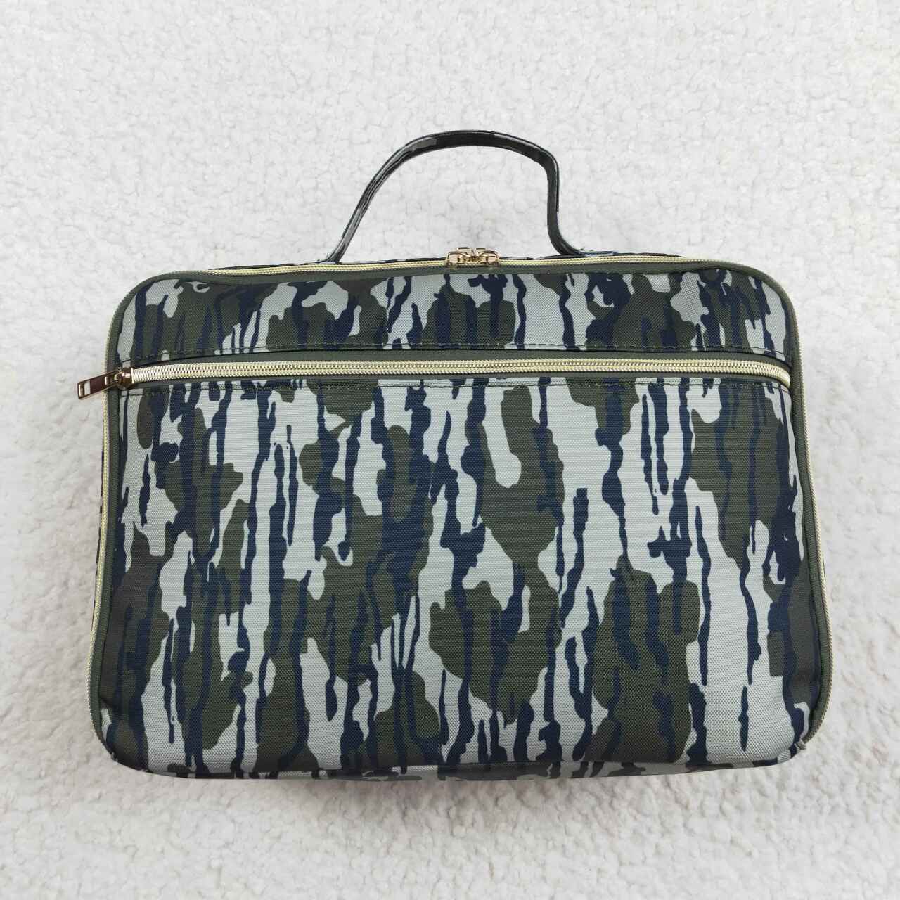 BA0228 Army Green Camouflage Lunch Box Bag