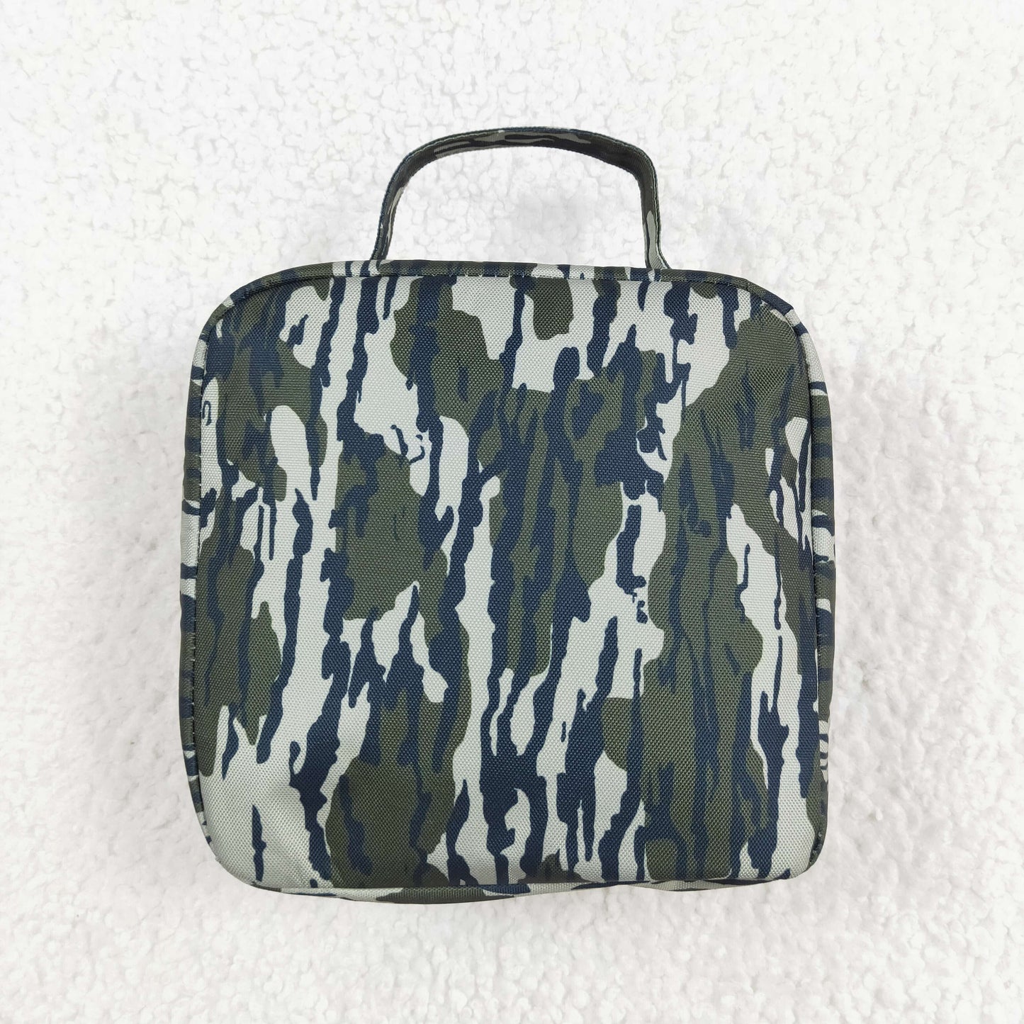 BA0228 Army Green Camouflage Lunch Box Bag