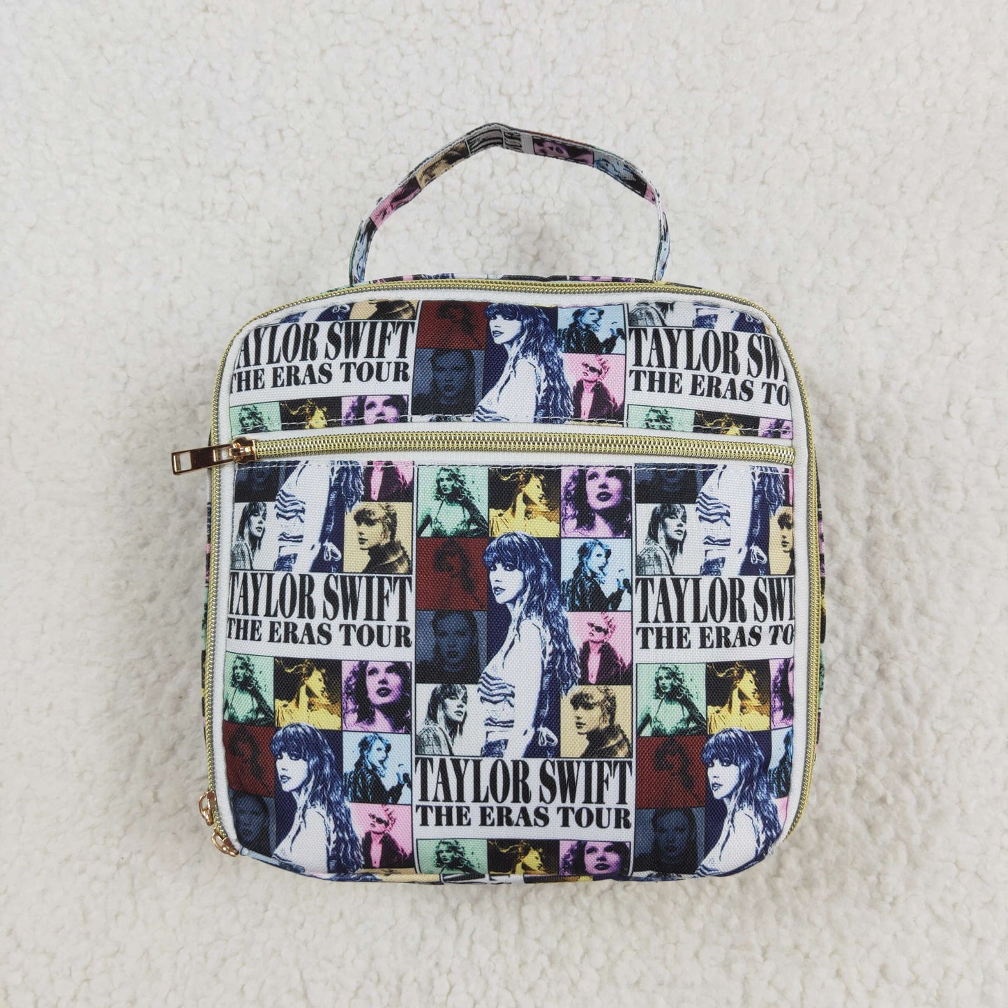 BA0237 Singer Letter photo lunch box bag