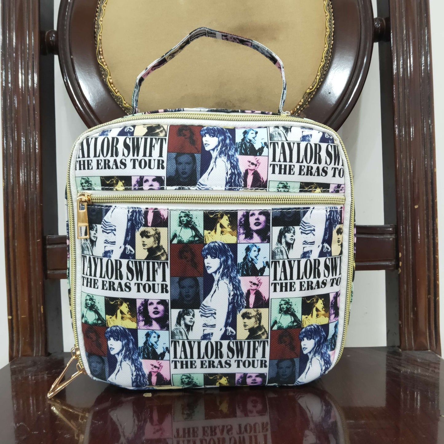 BA0237 Singer Letter photo lunch box bag