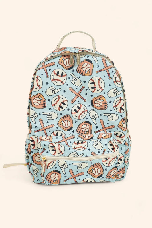 presale BA0241 Baseball blue backpack