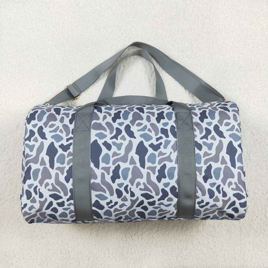 BA0262 Young Adult Grey Camo Tree Branches Gym Bags