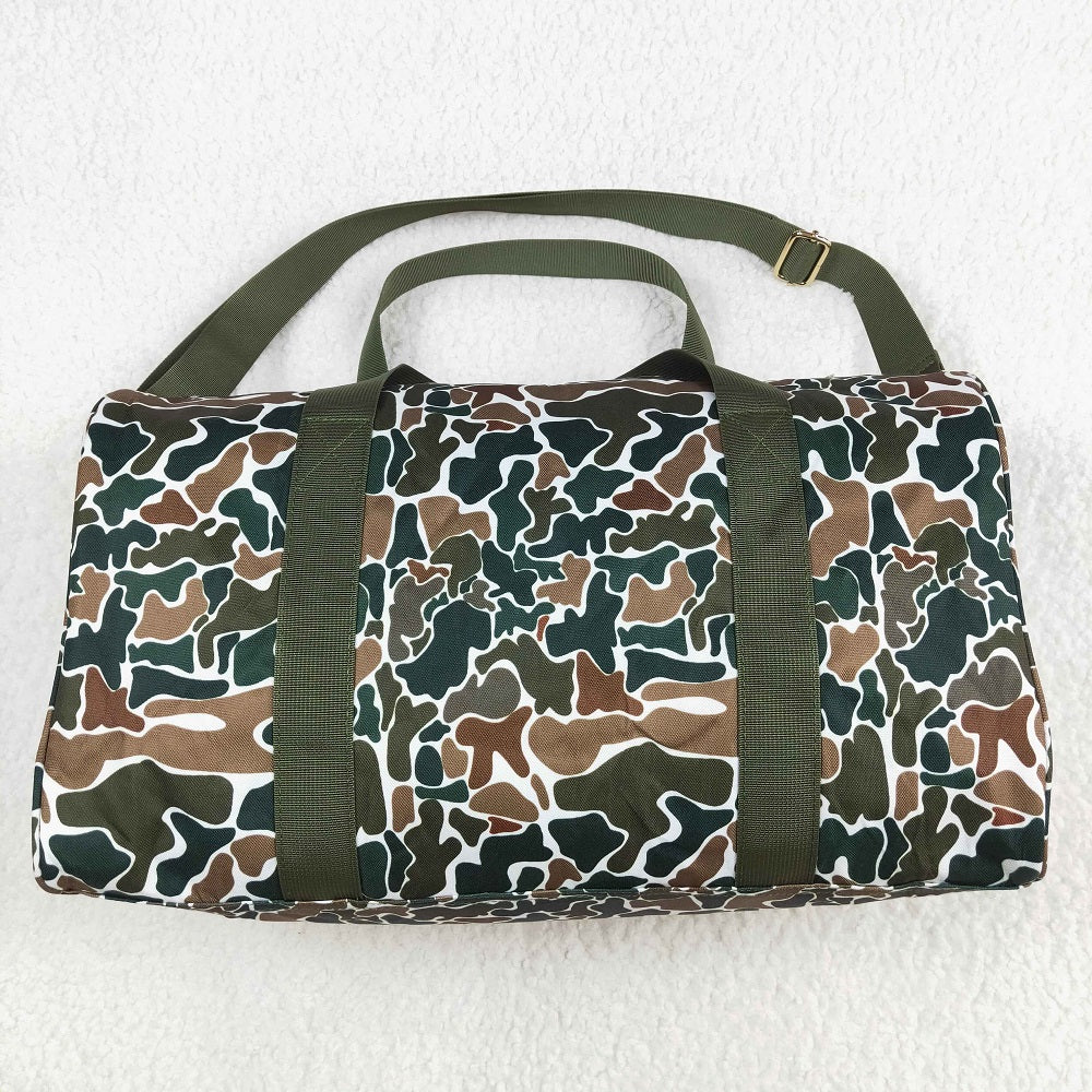 BA0264 Green Camo Fitness Backpack Duffle Bag  D 3.31