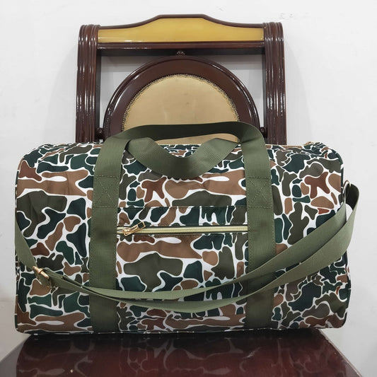BA0264 Green Camo Fitness Backpack Duffle Bag D 3.31