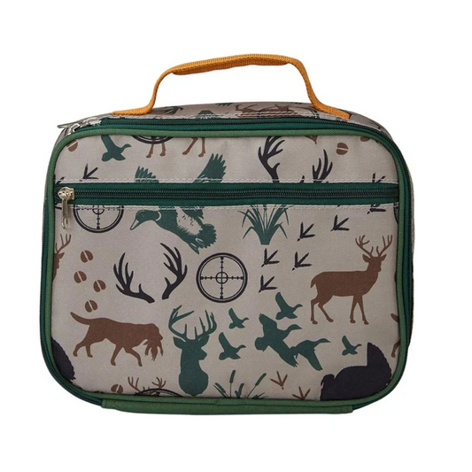 presale BA0271 Duck and deer green edging lunch box bag 2024 10.9