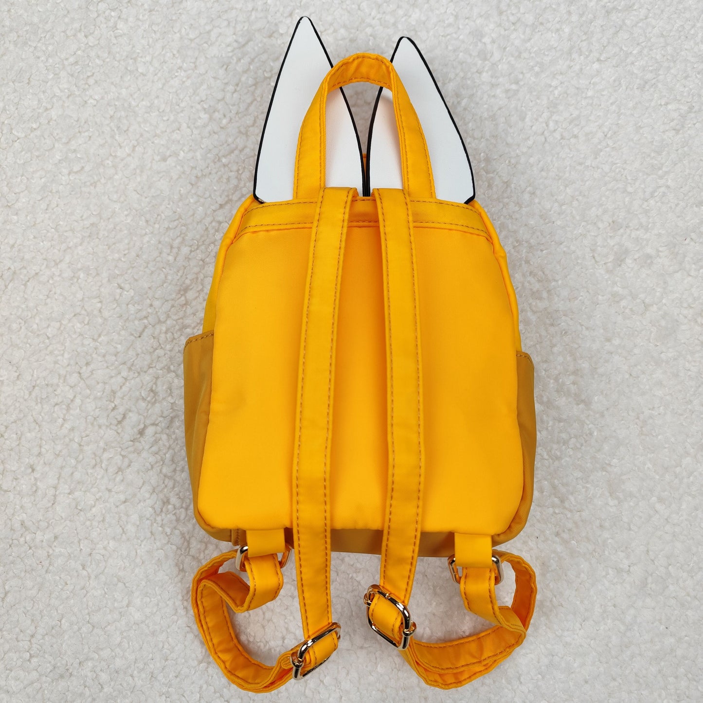 BA0282 Baby Kids Cute Orange Dog Ears Backpacks Bags D 3.14