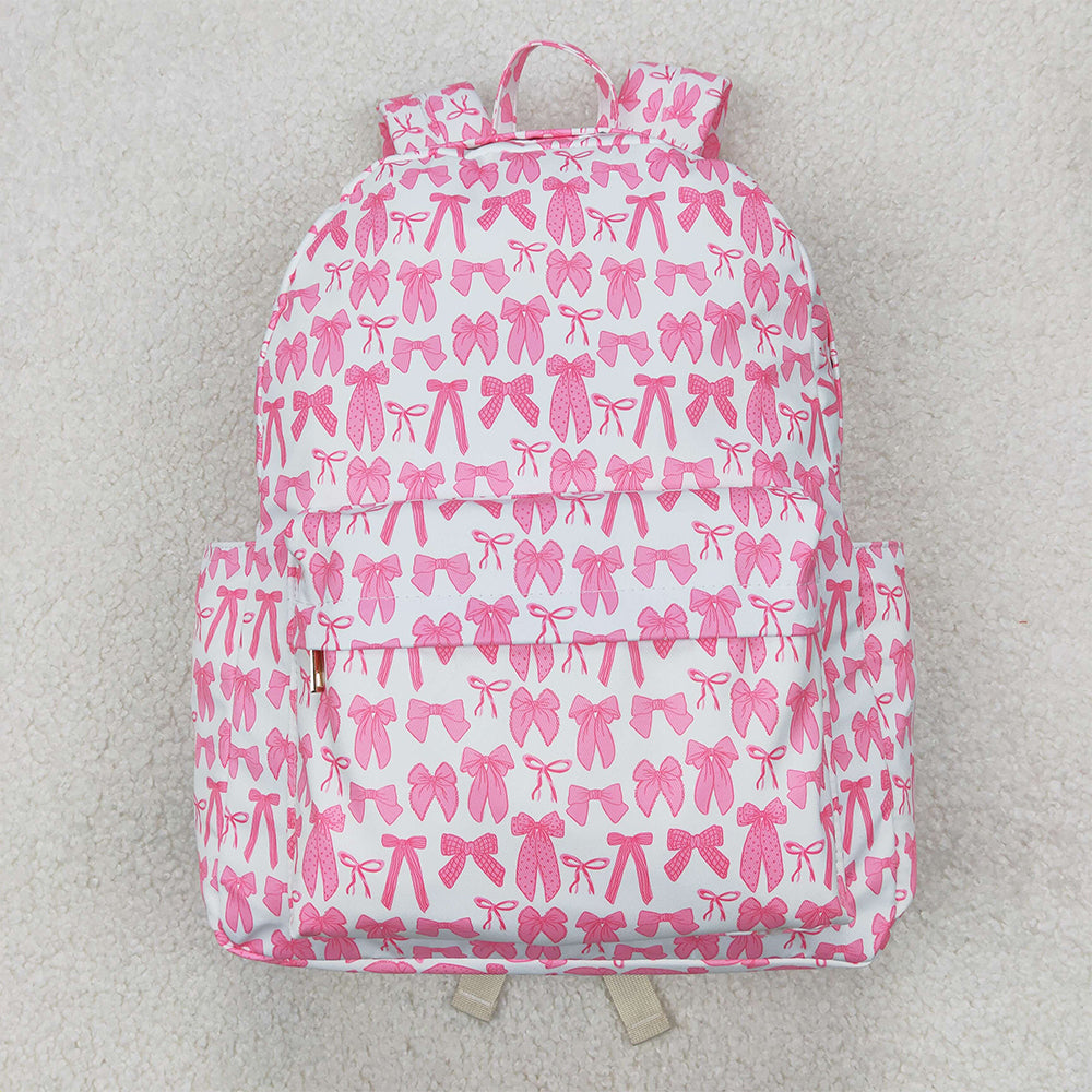 BA0285 Baby Girls Pink Bows Backpacks Bags  D 3.24