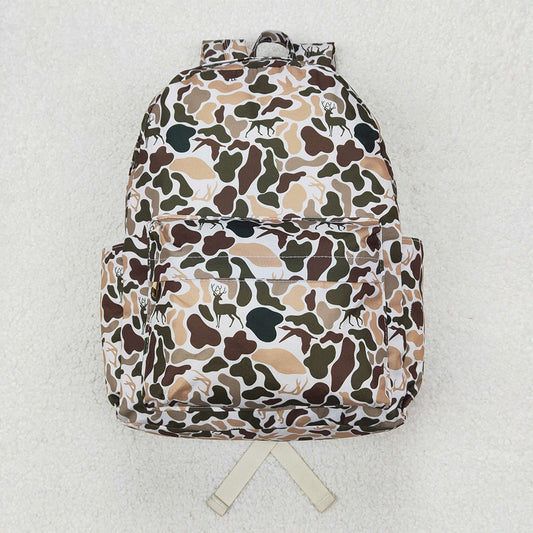 BA0288 Baby Kids Deer Camouflage Backpacks Bags D 3.24