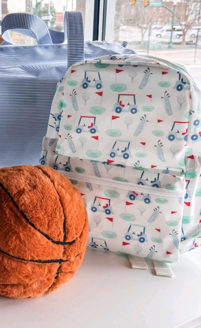 presale  BA0295  Baby Kids Golf Flags School Bags   D 3.20