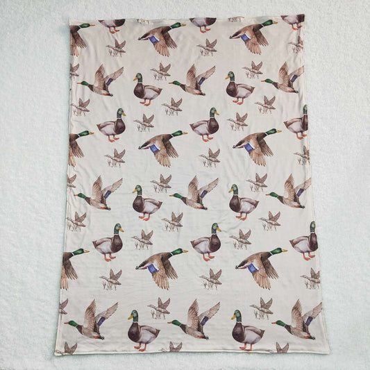 BL0081 Duck Beige Baby Blanket