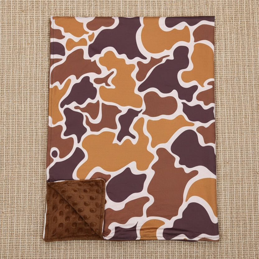 BL0109 Camo Baby Blanket