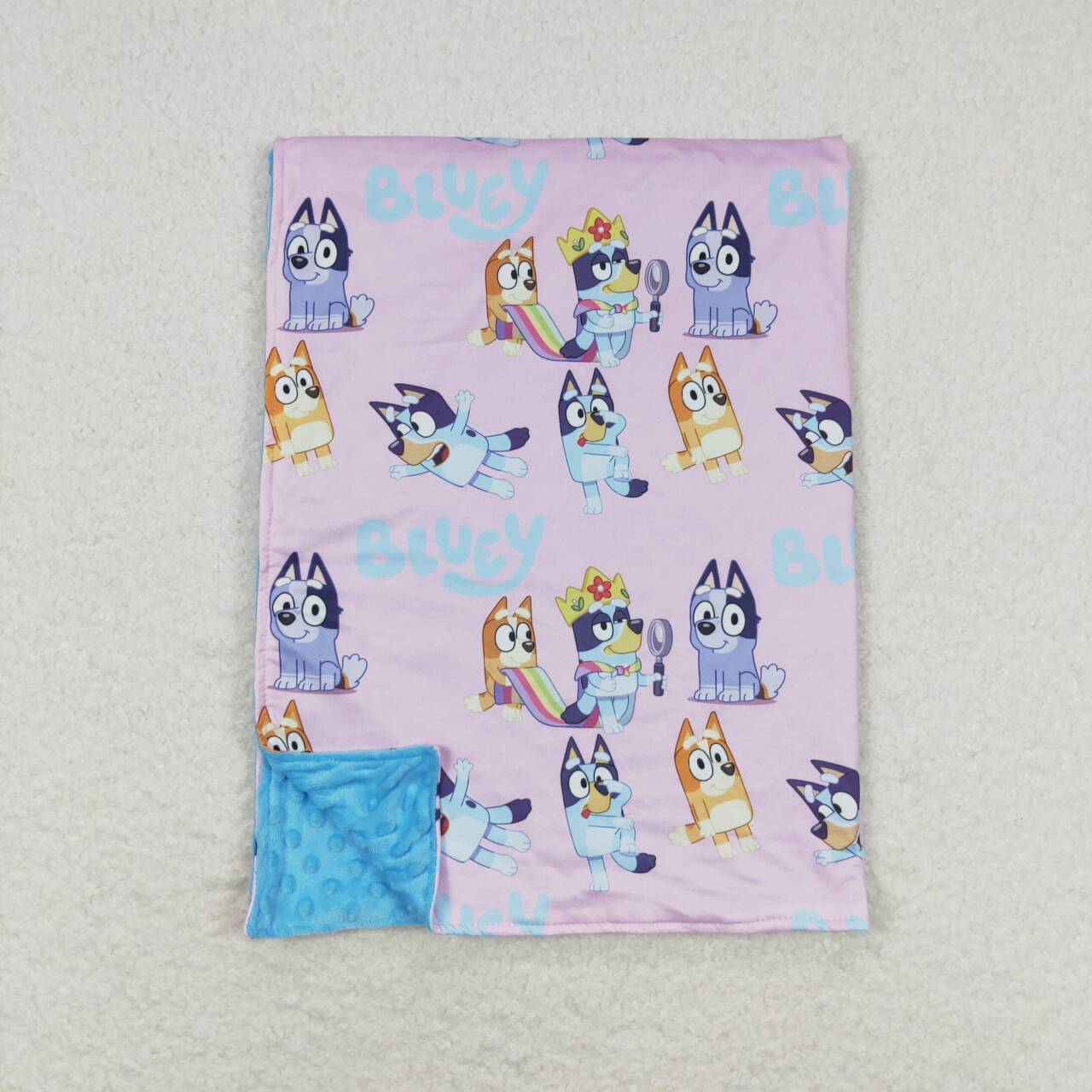 BL0130 pink baby blanket