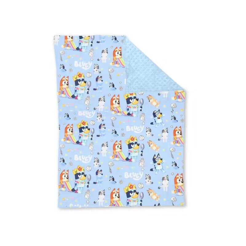 BL0131 blue baby blanket