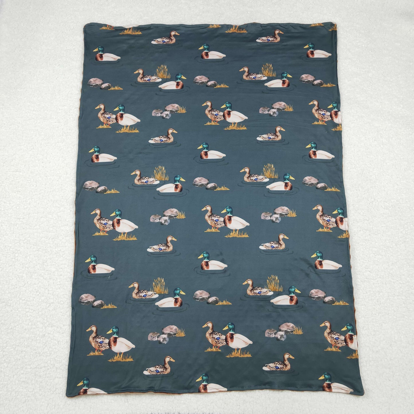 BL0186   Duck Stone Brown Green