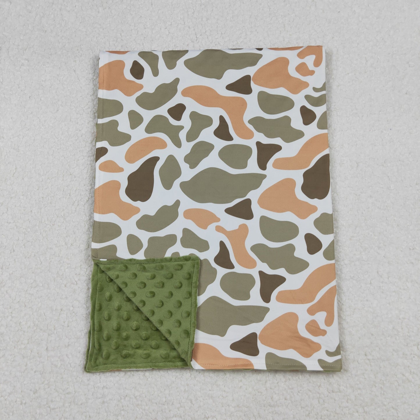 Sibling Baby Boys Green Orange Camo Western Pajamas Button Shirts Hoodies Top    D 929