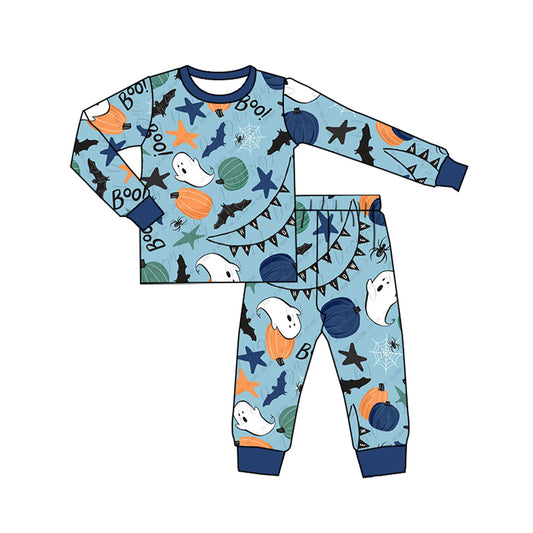 presale BLP0775  Halloween Ghost Bat Long Sleeve Pants Set  2024 7.26